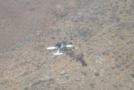 کشف بقایای هواپیمای حادثه دیده در افغانستان