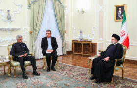 وزیر خارجه هند با رئیسجمهور دیدار کرد