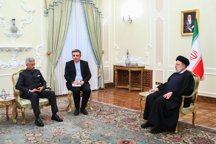 وزیر خارجه هند با رئیسجمهور دیدار کرد