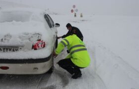 امدادرسانی به ۲۰ هزار نفر در برف و کولاک ۶ روز گذشته