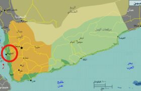 حمله موشکی آمریکا و انگلیس به منطقه‌ای در الحدیده یمن
