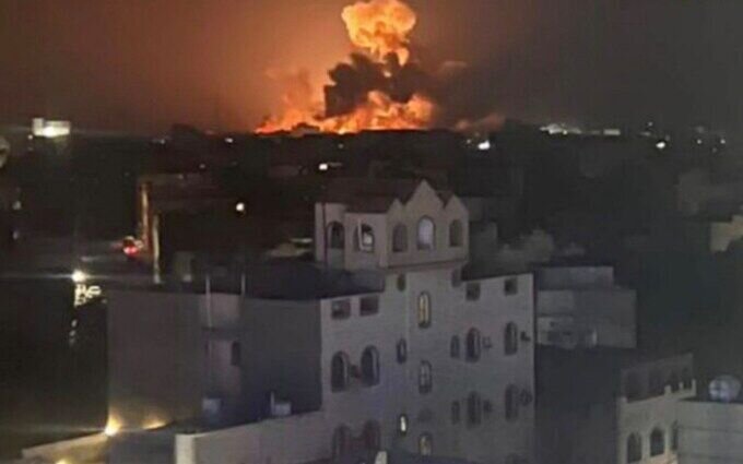 تشدید حملات تجاوزگرانه ائتلاف آمریکایی به یمن