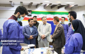 استقبال اصناف از اردوی پزشکی دندانپزشکی شهید خدادادی
