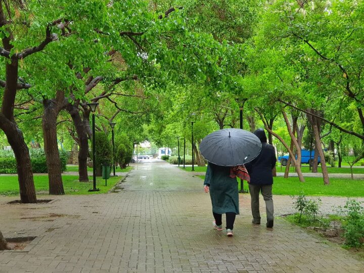 تداوم بارندگیها تا پایان هفته در ایران