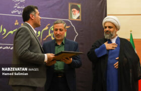 تکریم و معارفه شهردار سده لنجان