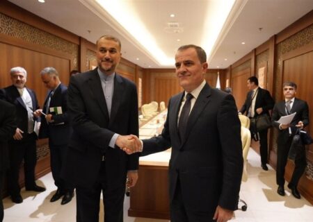 دیدار امیرعبداللهیان با وزیر خارجه آذربایجان