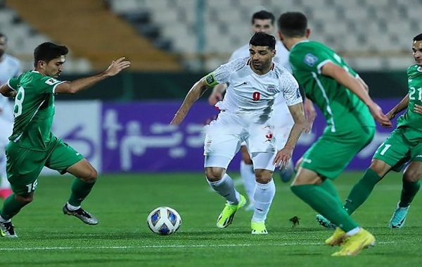 خلاصه بازی ایران و ترکمنستان