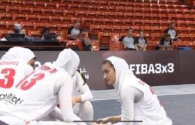 پیروزی تیم بسکتبال سه نفره بانوان در کاپ آسیا