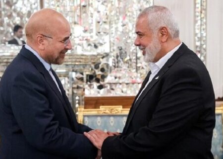 اسماعیل هنیه با قالیباف دیدار کرد