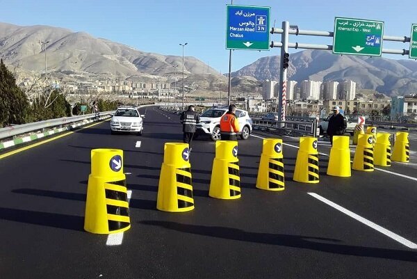 اعمال محدودیت ترافیکی در جاده چالوس و آزادراه تهران – شمال