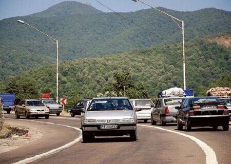 تردد در محورهای چالوس، هراز و فیروزکوه روان است