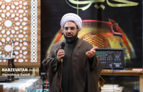 مراسم احیای شب بیست و یکم ماه رمضان در گلستان شهدای زرین شهر