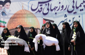 شعار «مرگ بر اسرائیل» در خطه طلایی ایران طنین‌انداز شد