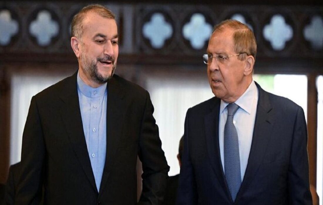 رایزنی مهم لاوروف و امیرعبداللهیان درباره کشتی توقیف شده توسط ایران