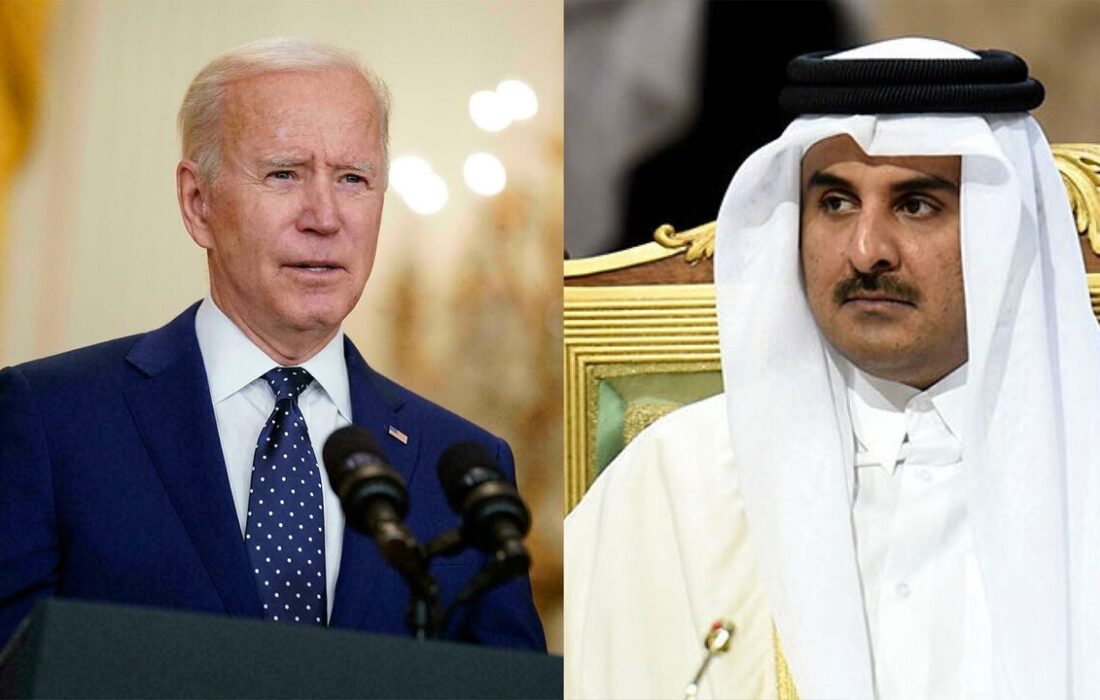 رایزنی تلفنی بایدن با امیر قطر؛ تحولات غزه محور گفت وگوها