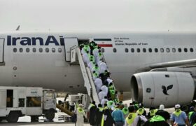 فرودگاه جده برای انتقال حجاج ایرانی از مکه عملیاتی شد