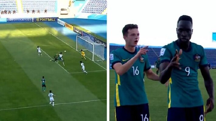 تمجید AFC از گل «عقربی» بازیکن استرالیا