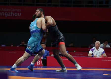 علیزاده، اولین طلایی کشتی فرنگی ایران در آسیا را صید کرد