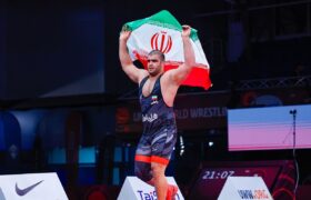 تجلیل از میرزازاده در حاشیه کشتی فرنگی جام تختی