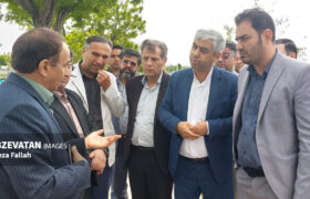 خطر رانش در کمین پیاده رو بلوار شهید شاهمرادی