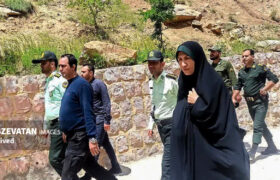 اجرای طرح نور در چرمهین