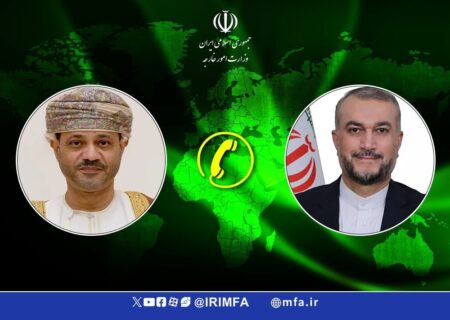 تحولات غزه و روابط دوجانبه محور رایزنی وزیران خارجه ایران و عمان