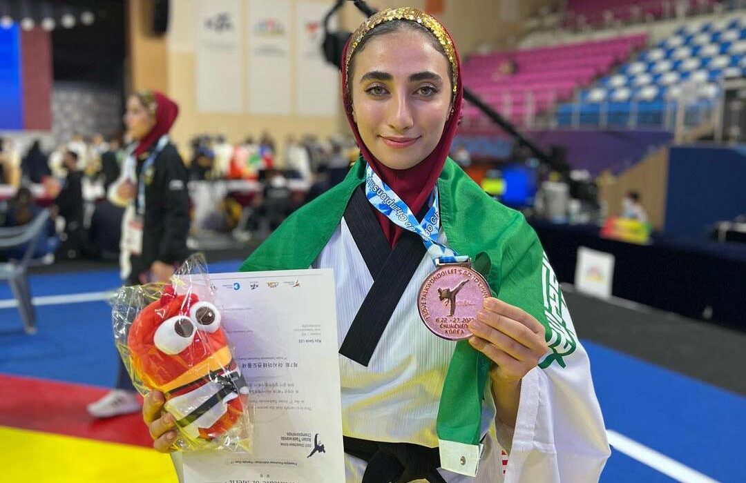 درخشش یاسمن لیموچی پومسه‌رو لنجانی در مسابقات قهرمانی آسیا