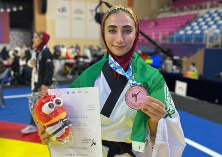 درخشش یاسمن لیموچی پومسه‌رو لنجانی در مسابقات قهرمانی آسیا
