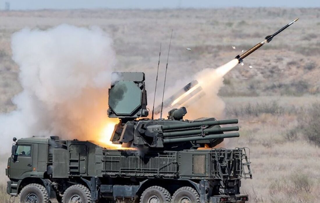 مقابله پدافند سوریه با حمله رژیم صهیونیستی به حومه دمشق