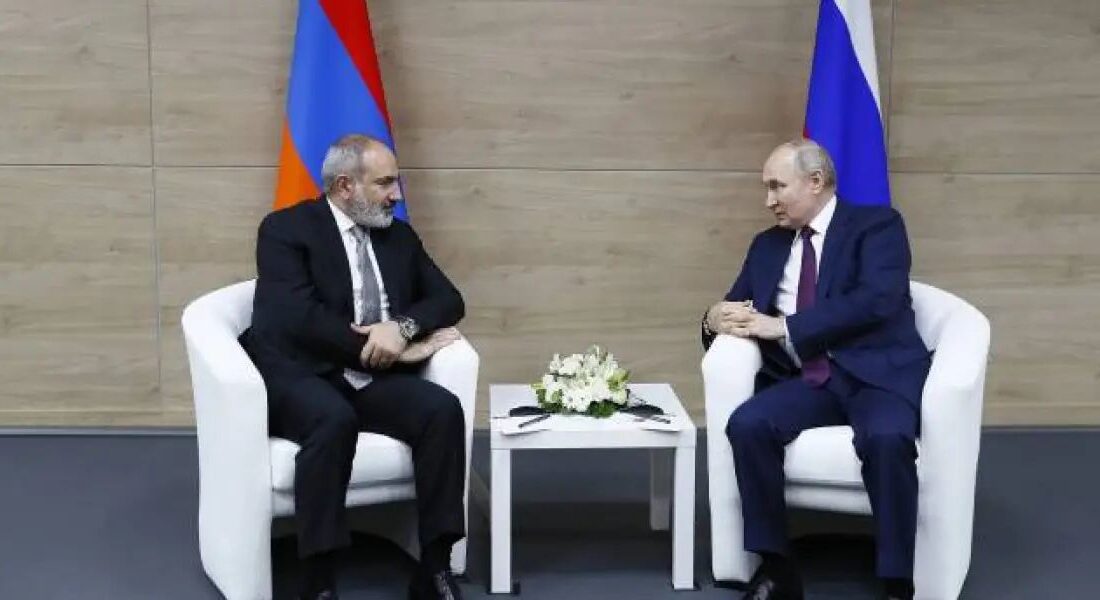 پوتین و پاشینیان دیدار کردند