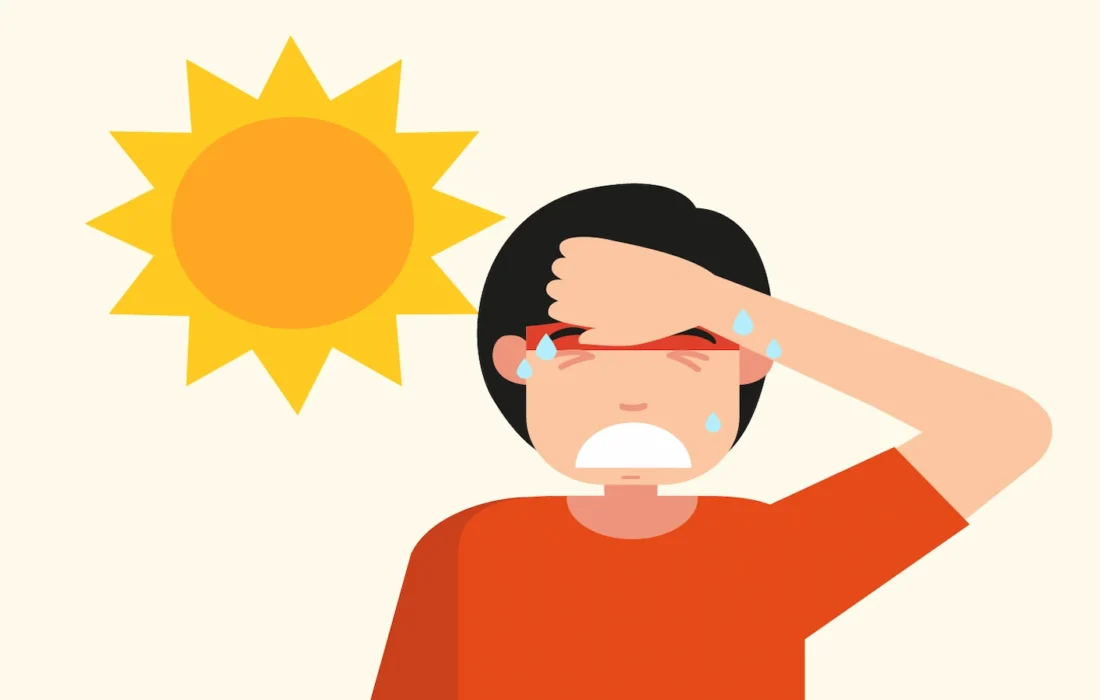 سیر تا پیاز گرمازدگی