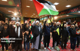 اجتماع مردم زرین شهر در محکومیت جنایت رژیم صهیونیستی