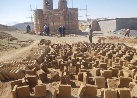 مرحله دوم عملیات مرمت برج کبوتر قلعه ترکی به زودی آغاز می‌شود