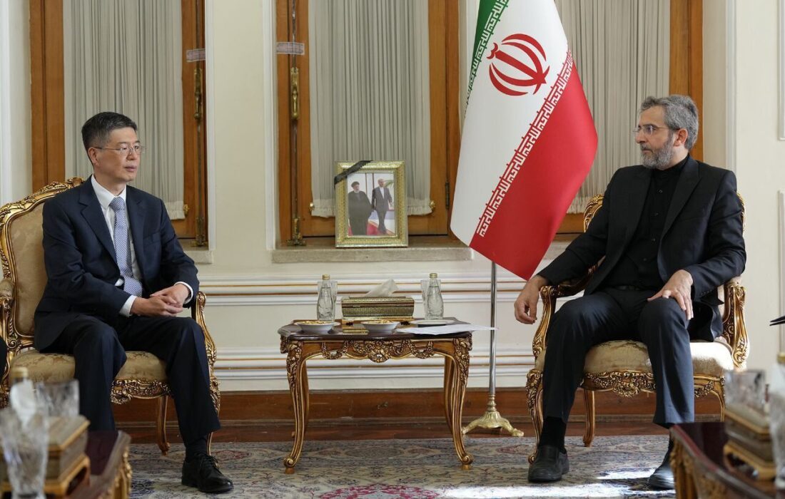 باقری بر اراده متقابل رهبران و دولتهای ایران و چین برای پیشبرد همکاریها تاکید کرد