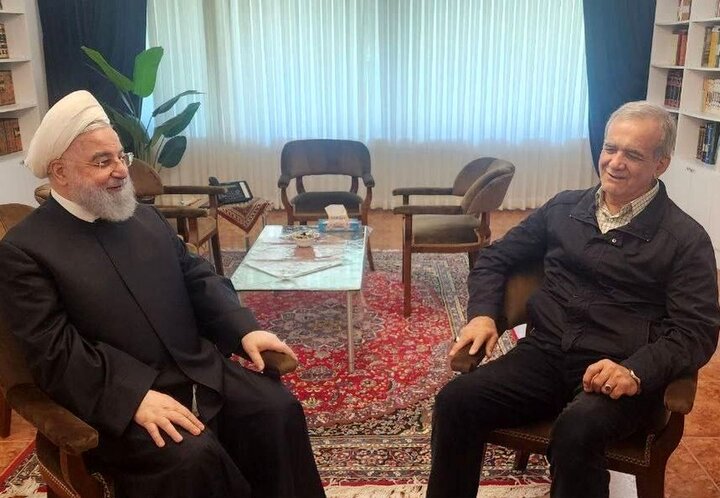 پیام حسن روحانی در پی پیروزی پزشکیان