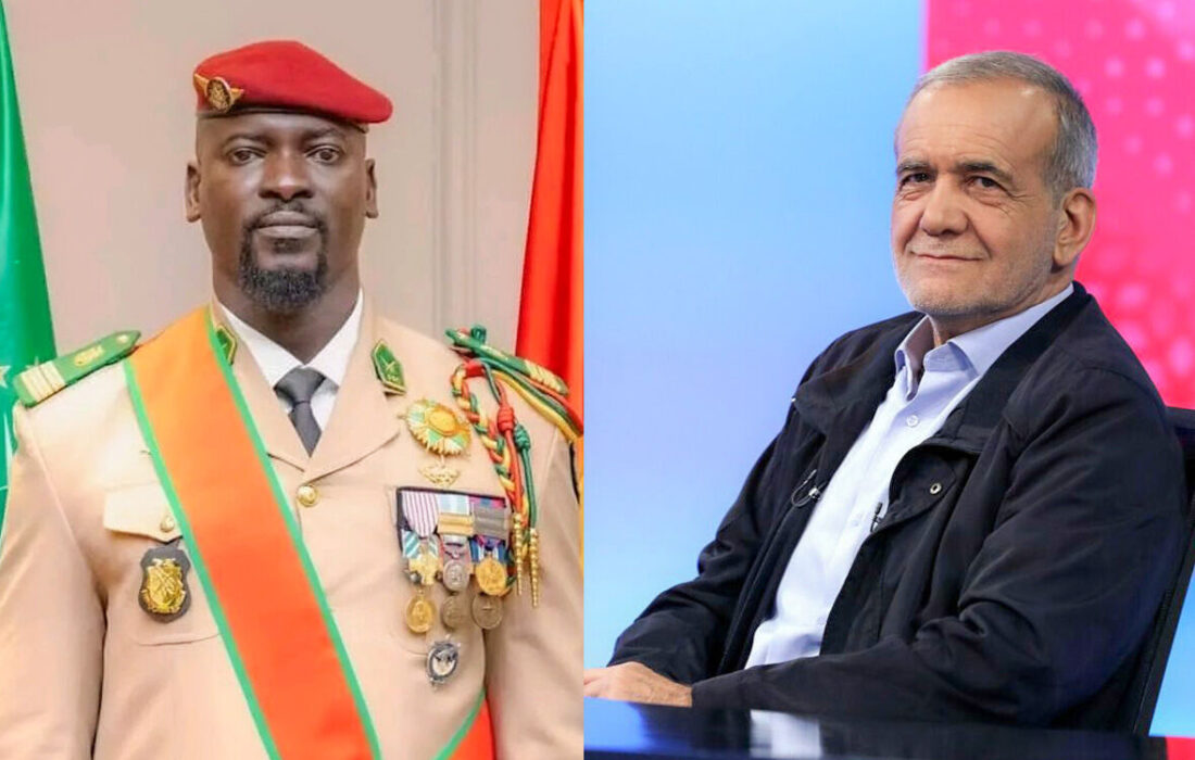 رئیسجمهور گینه انتخاب پزشکیان به ریاستجمهوری را تبریک گفت