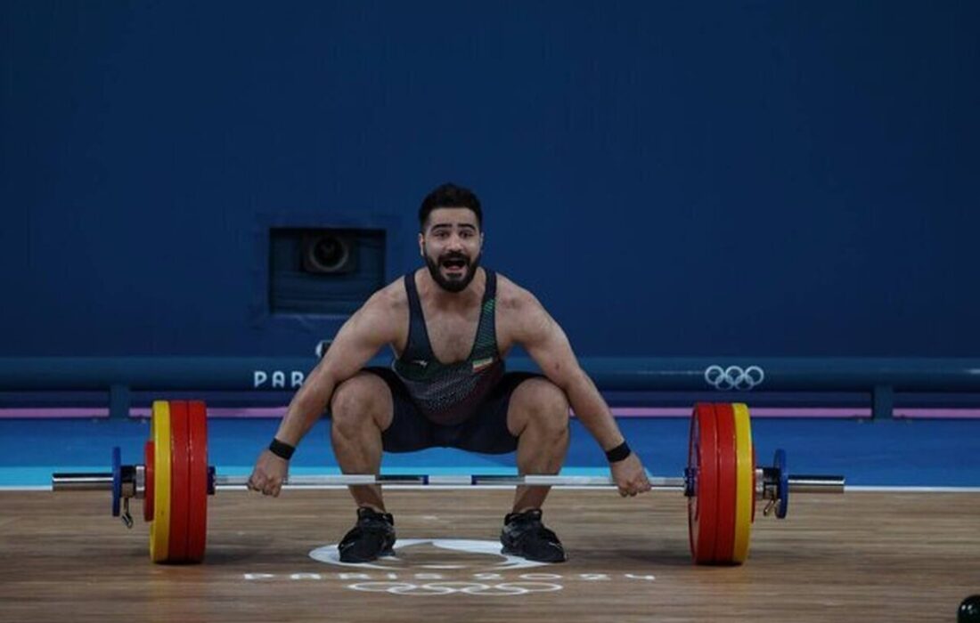 وزنهبردار ایران پنجم شد