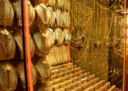 قیمت طلا در بازار تهران کاهش یافت