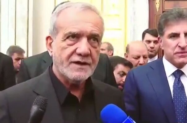 رئیس جمهور: جمهوری اسلامی ایران آماده گسترش همکاریها با اقلیم کردستان عراق است