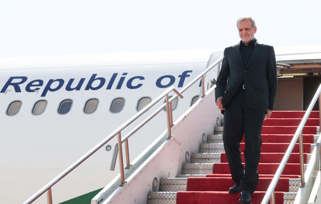 رئیسجمهور وارد بصره شد