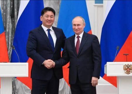 رئیس‌جمهور روسیه: روابط روسیه و مغولستان در همه جهات در حال توسعه است