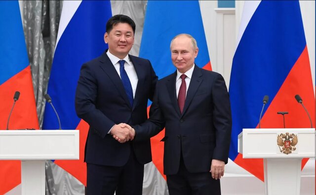 رئیسجمهور روسیه: روابط روسیه و مغولستان در همه جهات در حال توسعه است