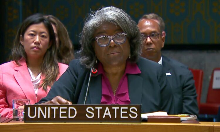 نماینده آمریکا در سازمان ملل: حماس برای پذیرش توافق آتشبس تحت فشار قرار گیرد
