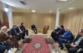 دیدار رئیسجمهور با آیتالله جوادی آملی