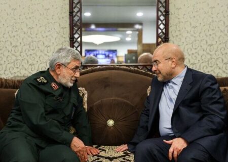 پاسخ رئیس مجلس به شایعاتی درباره سردار قاآنی