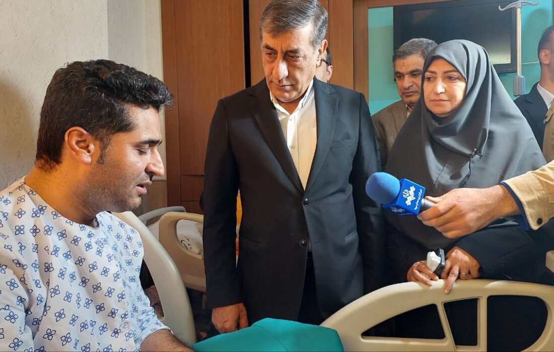 ملاقات قائمپناه از محیطبان آسیبدیده اصفهانی