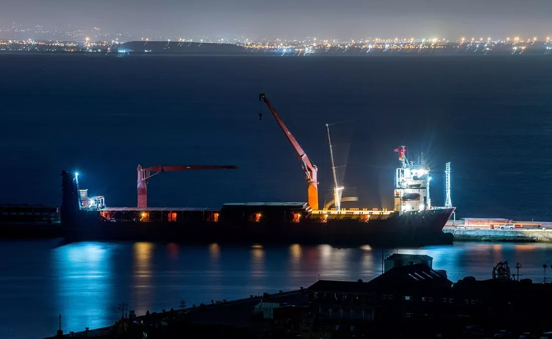 کشتی مهمات اوکراین توسط روسیه منهدم شد