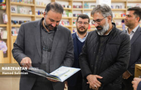 بازدید فرماندار لنجان از فرهنگخانه زرین شهر