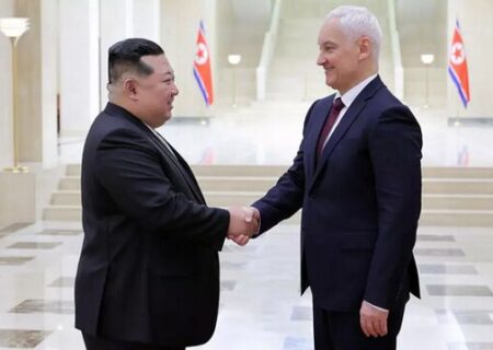 وزیر دفاع روسیه با رهبر کره‌شمالی دیدار کرد