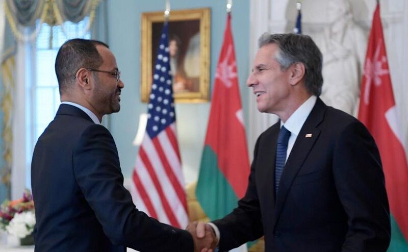 وزیران خارجه عمان و آمریکا درباره وضعیت منطقه رایزنی کردند